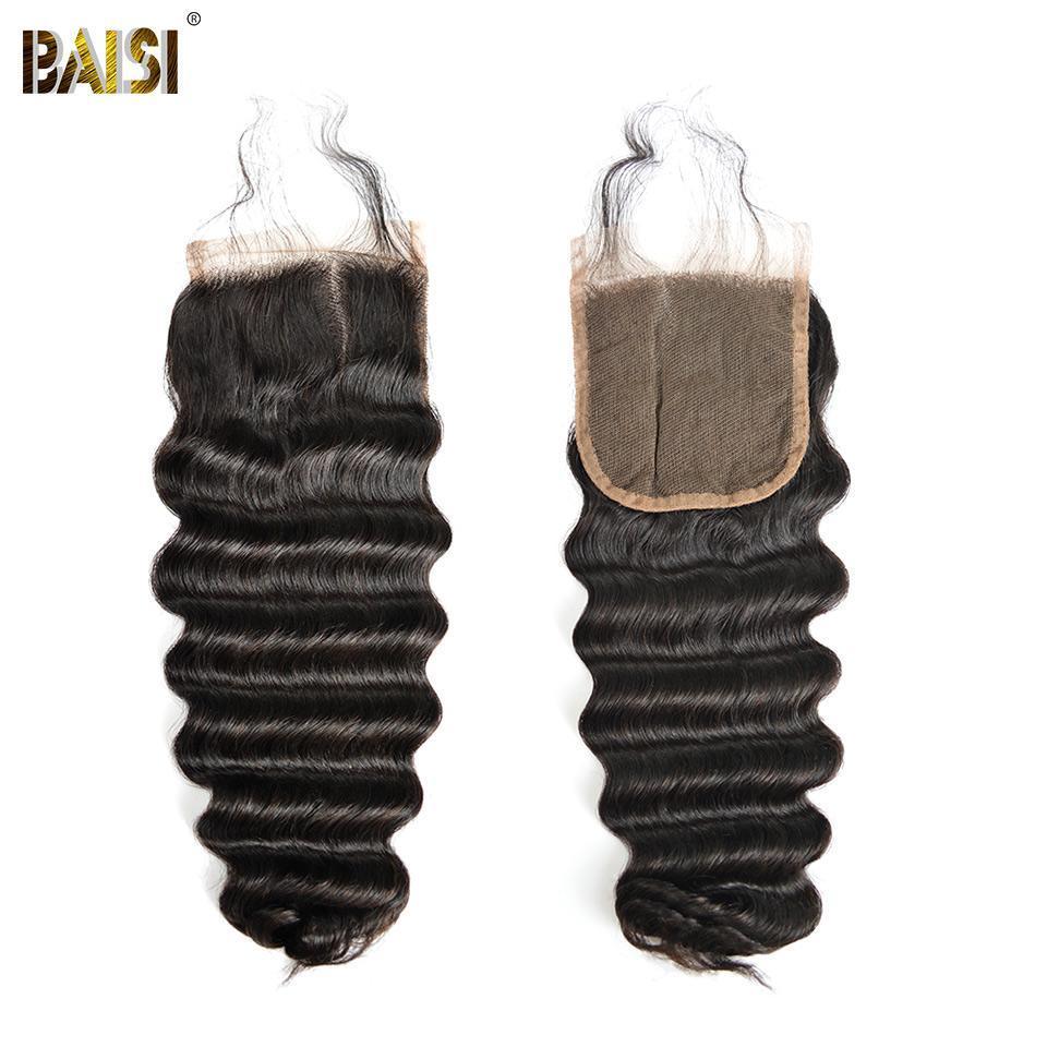 BAISI 12A Raw Peruvian Natural Wave Bundles with Closure/Frontal - Image 6