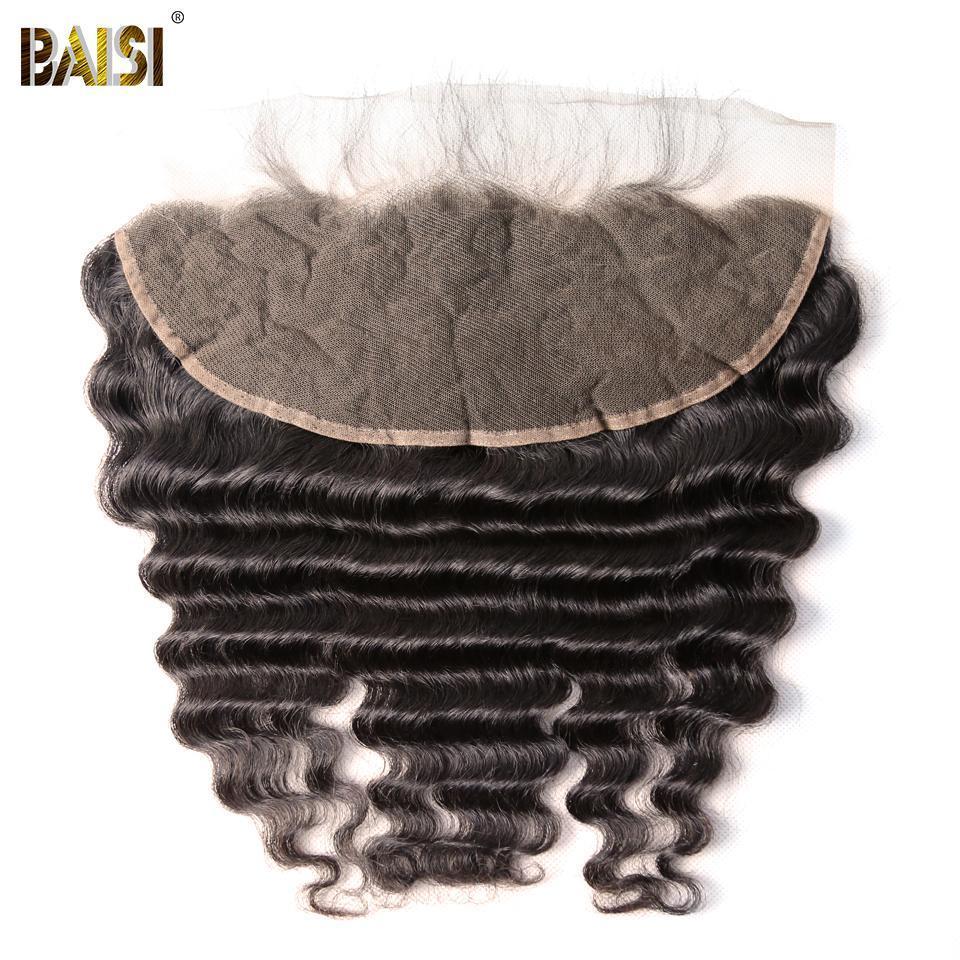 BAISI 12A Raw Peruvian Natural Wave Bundles with Closure/Frontal - Image 8