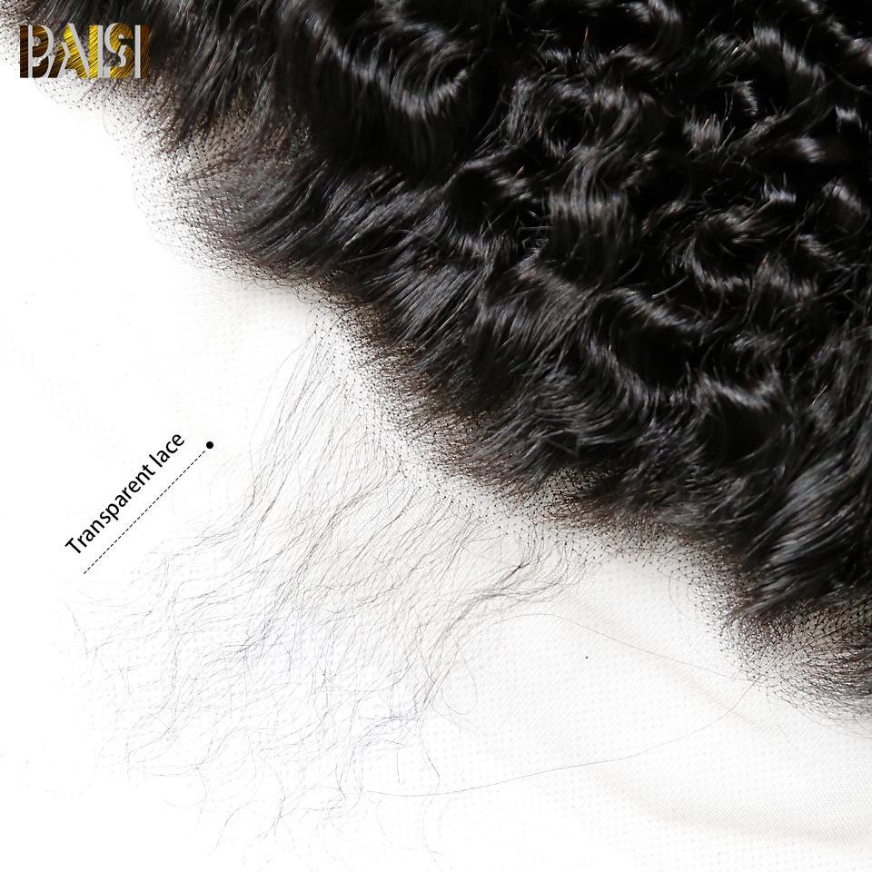 BAISI 10A Curly Lace Frontal - Image 5
