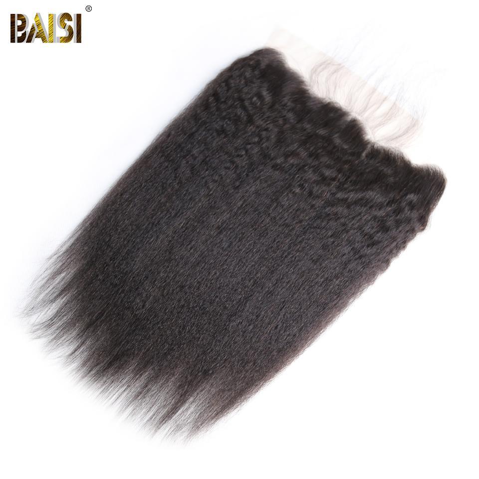 BAISI 10A Kinky Straight Lace Frontal - Image 3