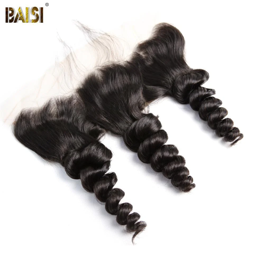 BAISI 10A 100% Virgin Hair Loose Wave Lace Frontal - Image 3