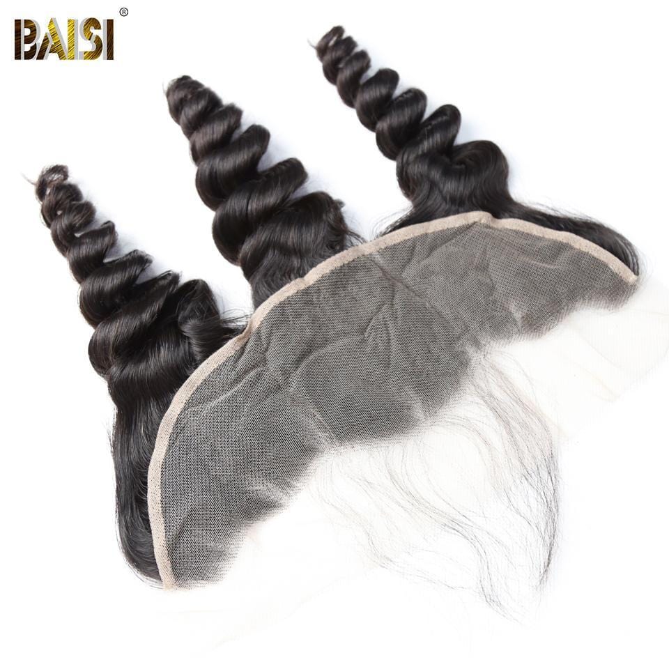 BAISI 10A 100% Virgin Hair Loose Wave Lace Frontal - Image 4