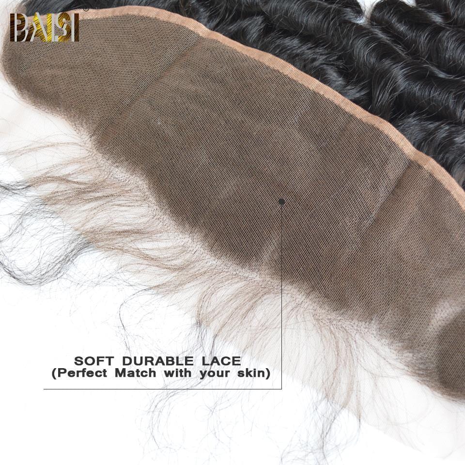 BAISI 10A 100% Virgin Hair Loose Wave Lace Frontal - Image 6