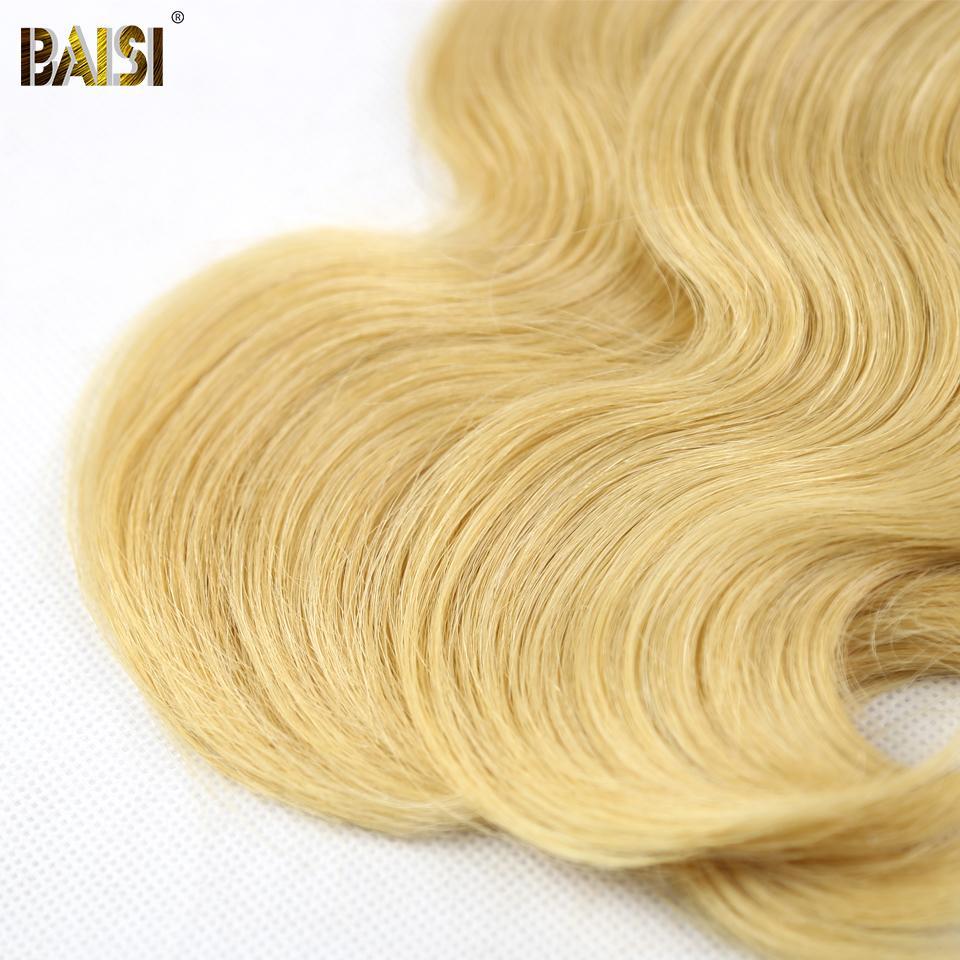 BAISI 10A 1BT 613# Body Wave Eurasian Blonde Hair - Image 6
