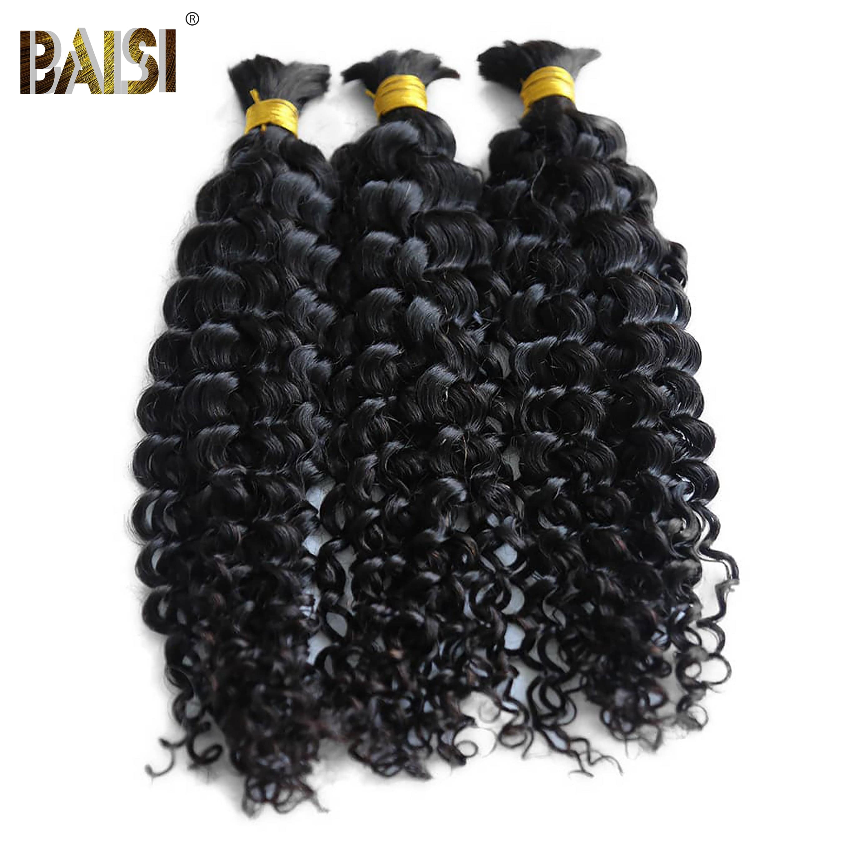 BAISI 10A Curly Hair Extensions No Weft - Image 5