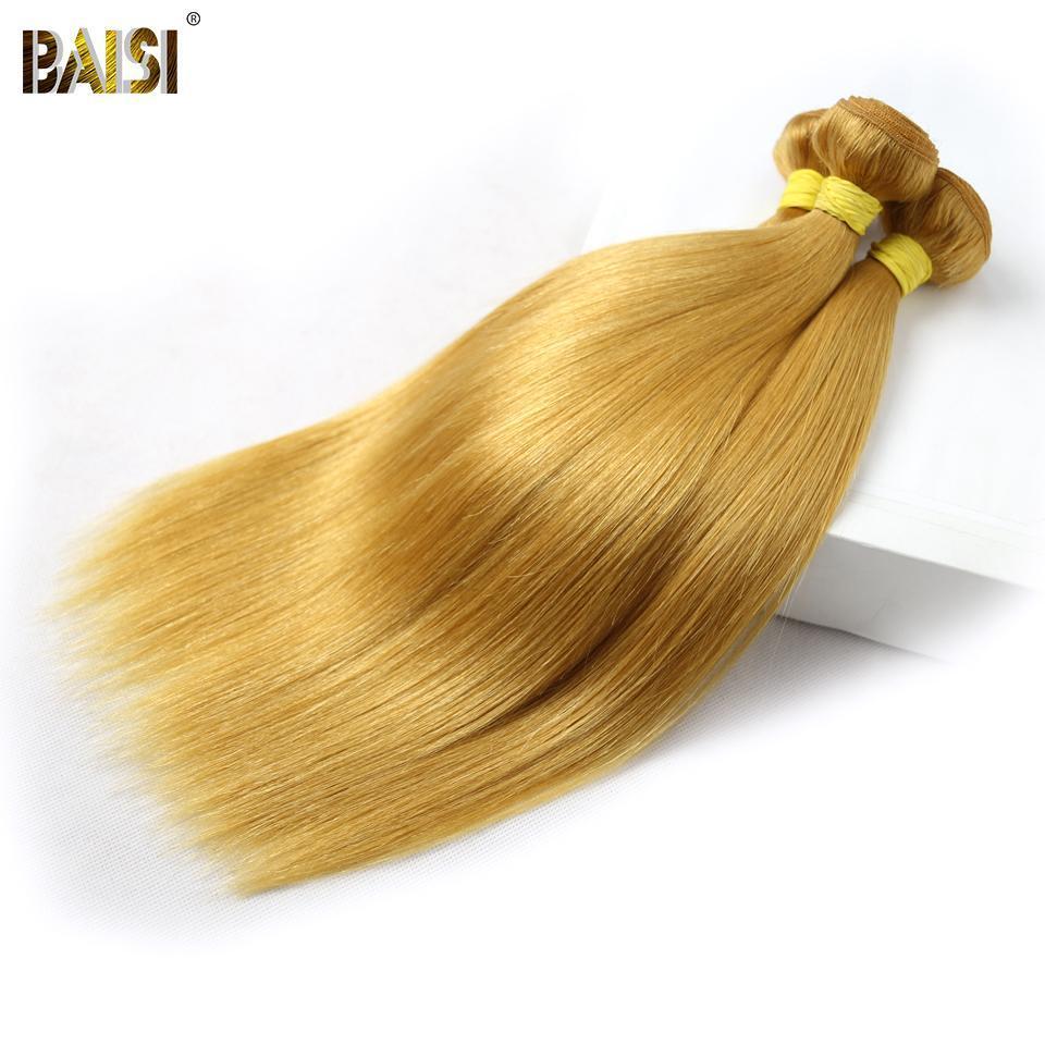 BAISI 10A Eurasian Hair Weave Color Hair #144 Straight - Image 3