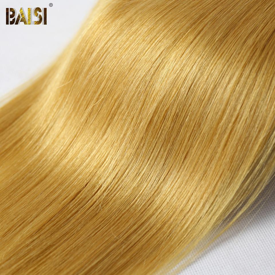 BAISI 10A Eurasian Hair Weave Color Hair #144 Straight - Image 5