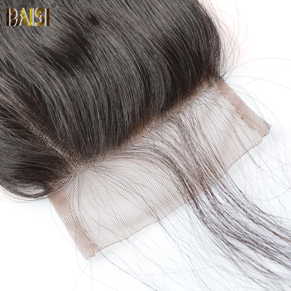 BAISI 12A Raw Grade Peruvian Loose Wave bundles with Closure - Image 5