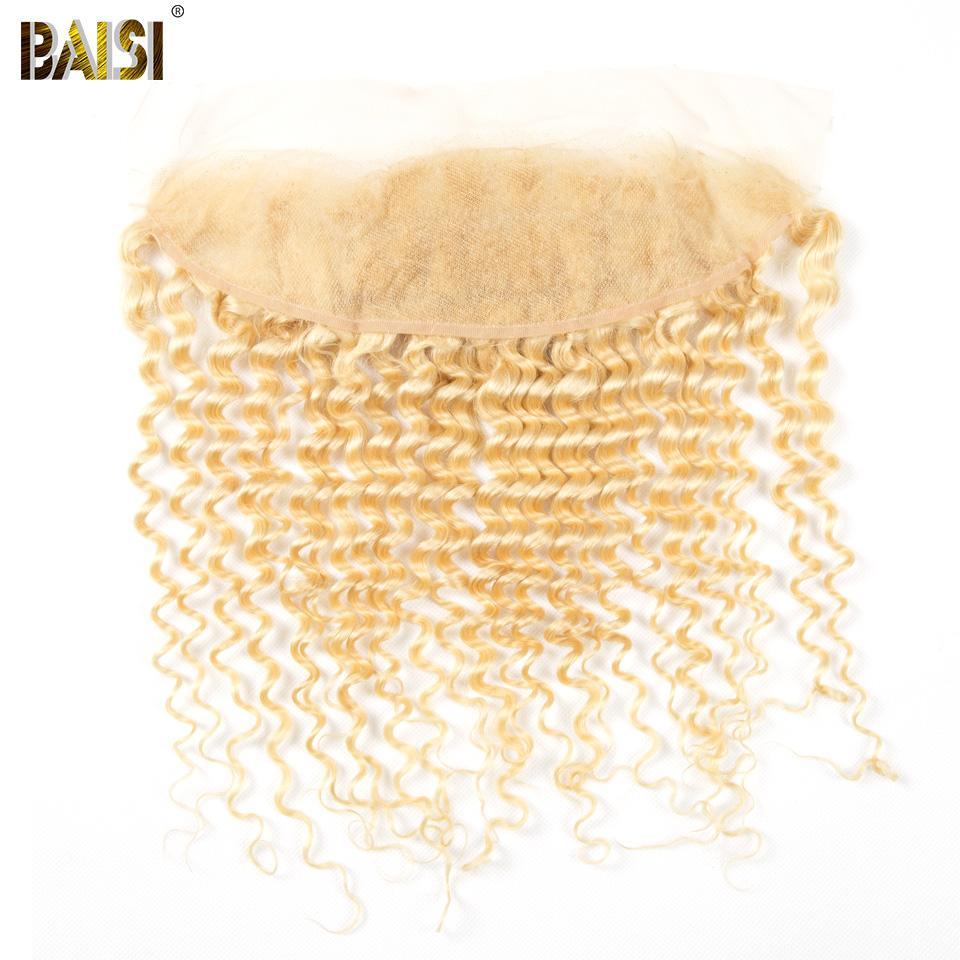 BAISI 613# Deep Wave Blonde Bundles with Closure/Frontal - Image 4