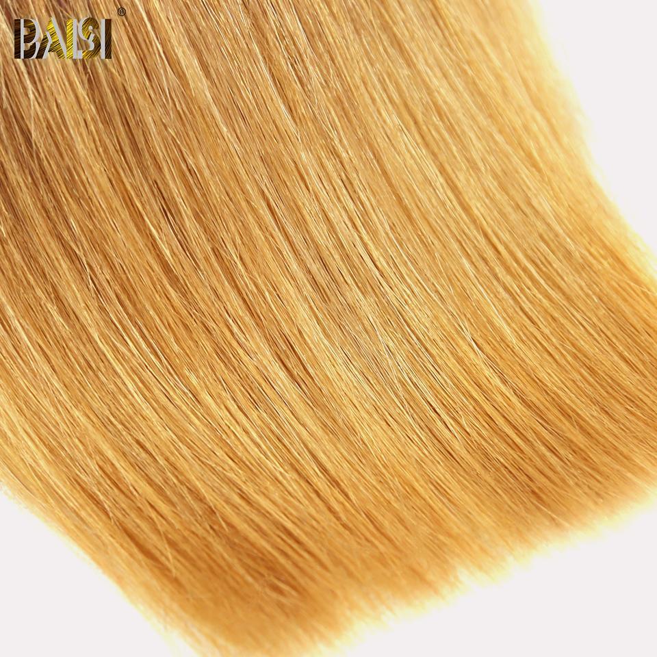 BAISI 10A Ombre Straight Hair 1b/4#/27# - Image 6