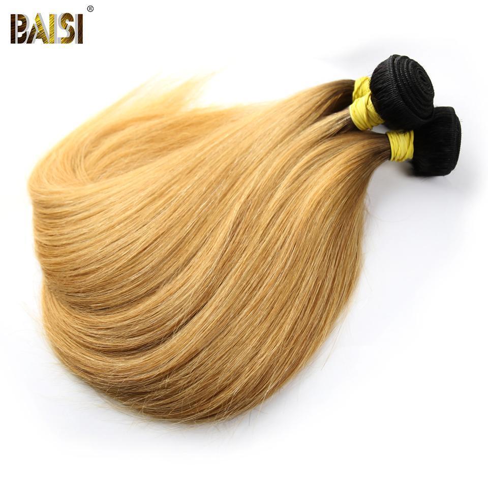 BAISI Eurasian Straight 1B/27# Color Hair Human Hair 10A Grade - Image 3