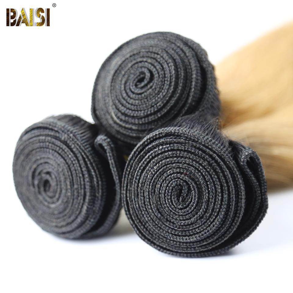 BAISI Eurasian Straight 1B/27# Color Hair Human Hair 10A Grade - Image 4