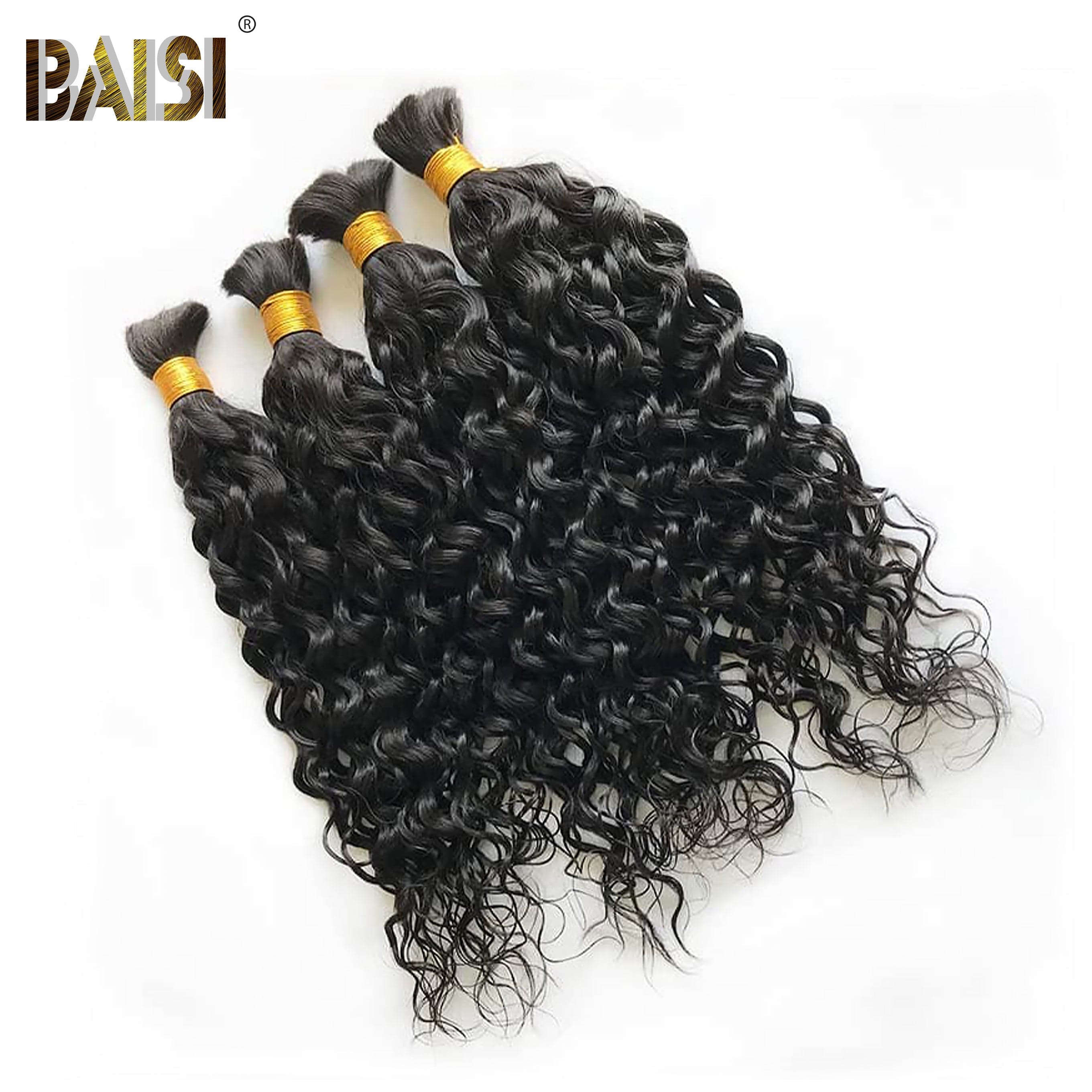 BAISI 10A Water Wave Hair Extensions No Weft - Image 5