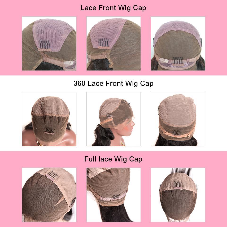 BAISI 1B/99J# Burgundy Color Lace Wig Body Wave - Image 3
