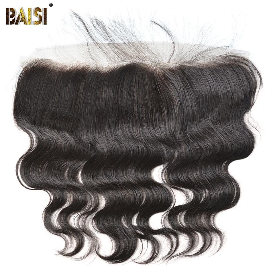 BAISI 12A Raw Hair Body Wave Bundles with Closure/Frontal - Image 7