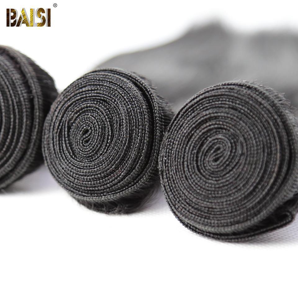 BAISI 10A Silk Virgin Hair Straight Bundle - Image 5