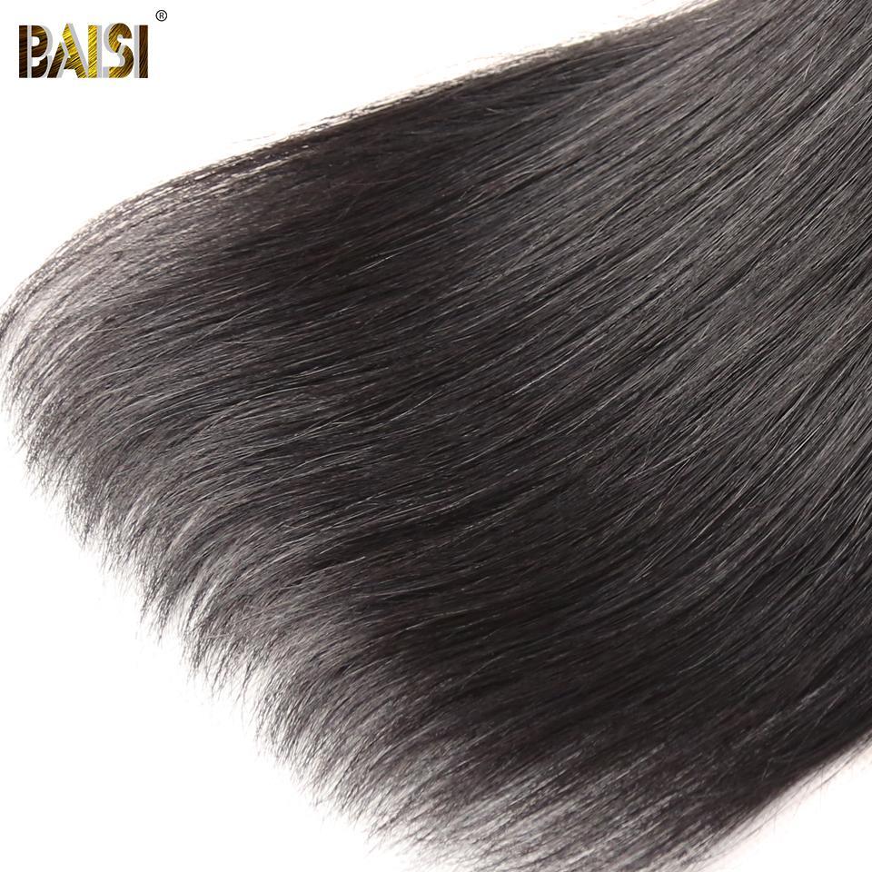 BAISI 10A Silk Virgin Hair Straight Bundle - Image 6