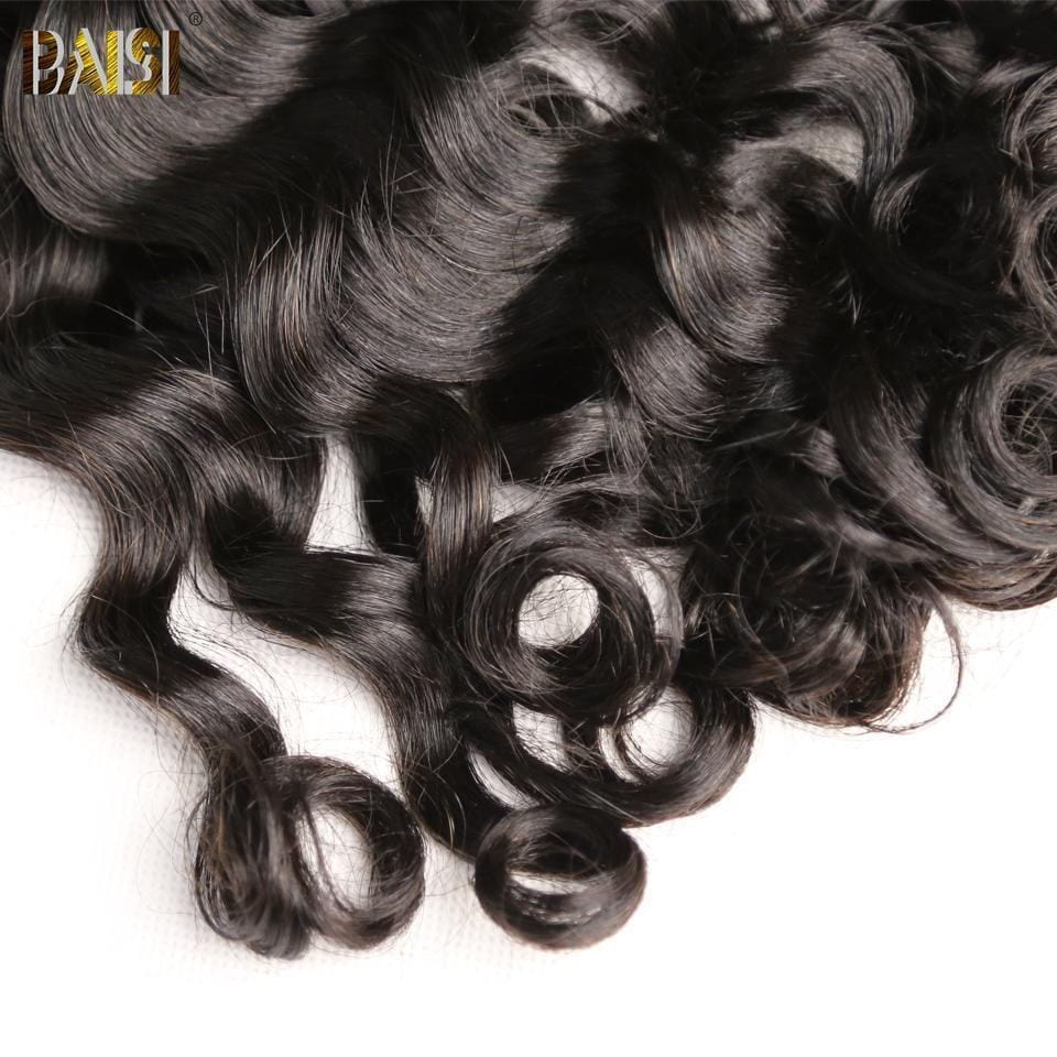 BAISI 10A Hair Weave Brazilian Virgin Hair Water Wave - Image 6