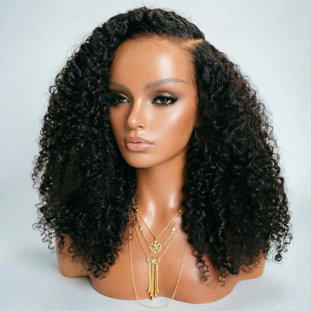 BAISI Kinky Curly Full Density Wig - Image 3