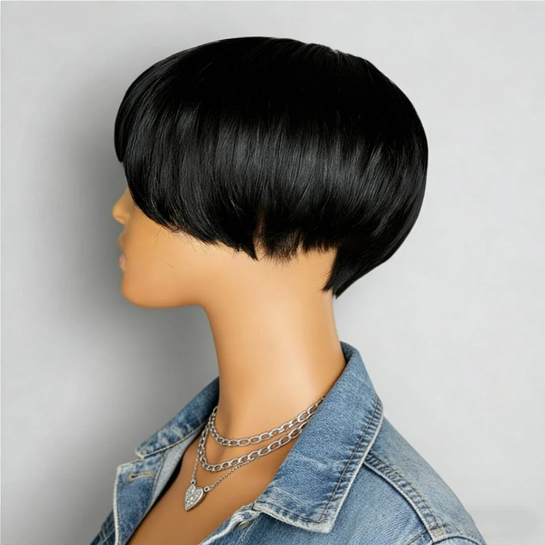 BAISI Cute Straight Partial Topper(Not A Wig) For Black Women - Image 3
