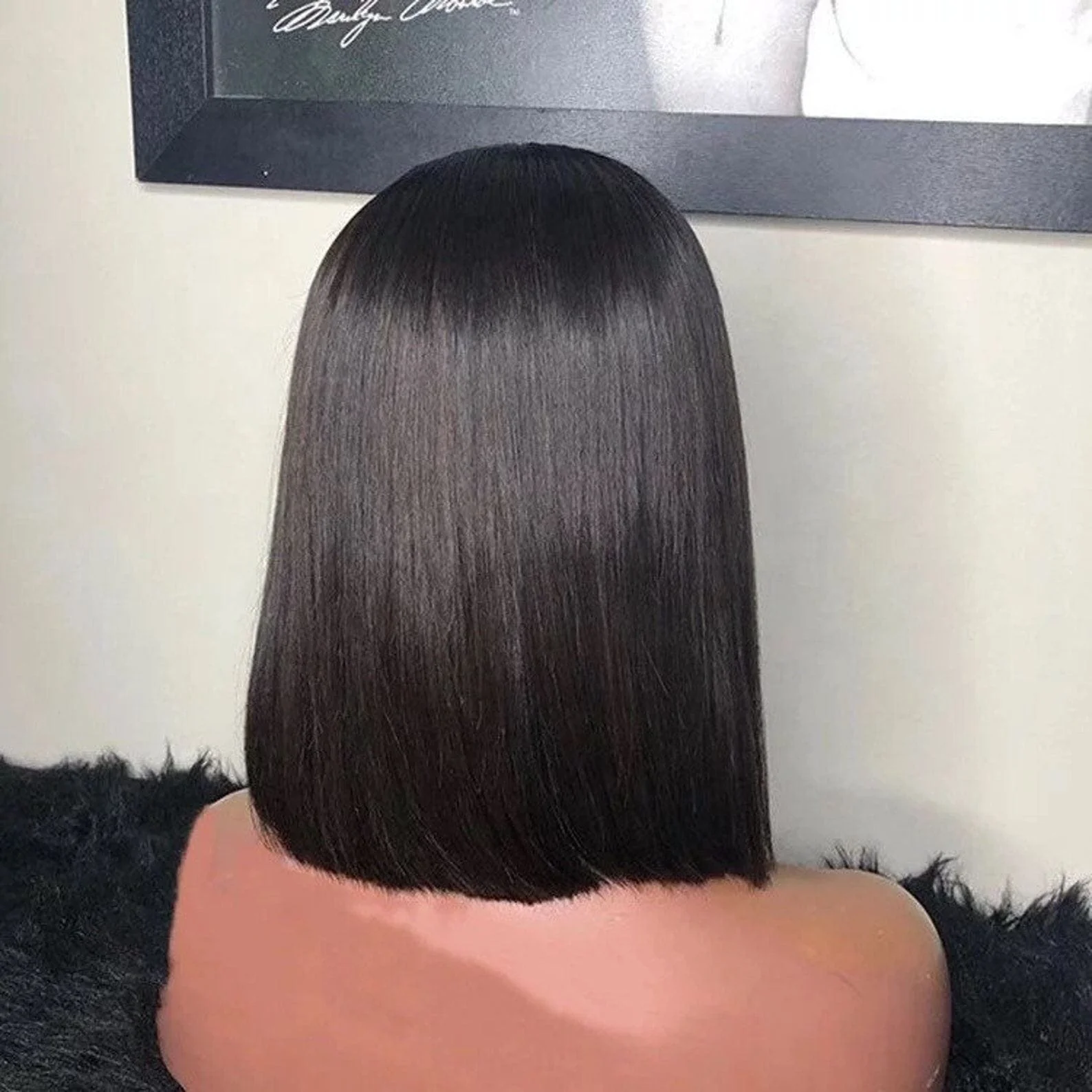 BAISI HD Straight Bob Wig 100% Human Hair - Image 3