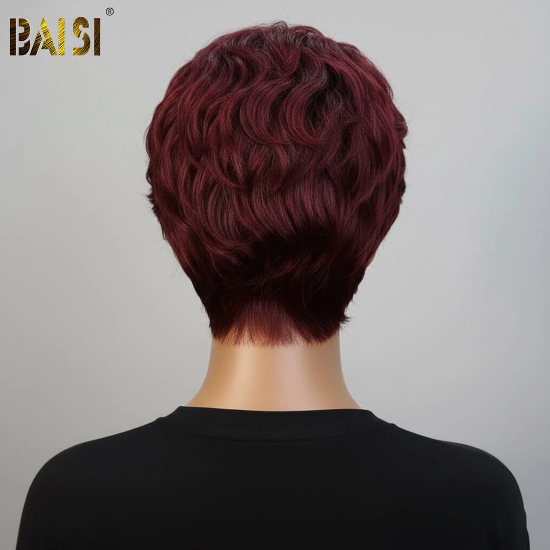 BAISI Sexy 99J Pixie Layered 13X4 Lace Wig - Image 3