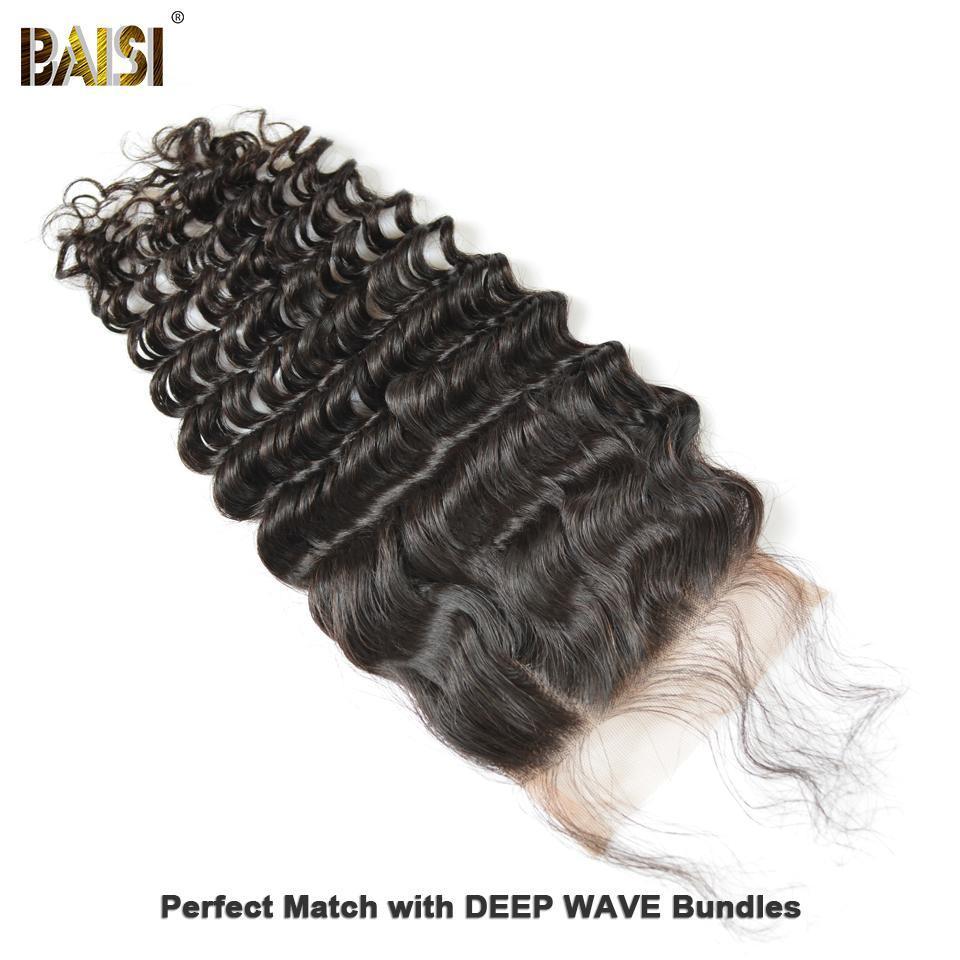 BAISI 10A Deep Wave Lace Closure - Image 4
