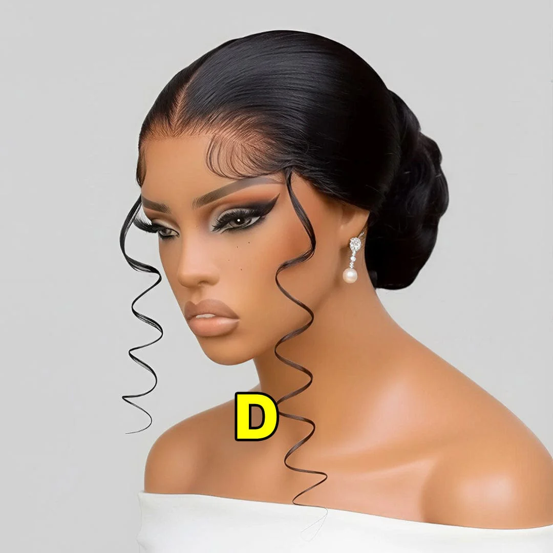 BAISI 13X6 Lace Updo Ponytail Style Lace Wig For Wedding - Image 3