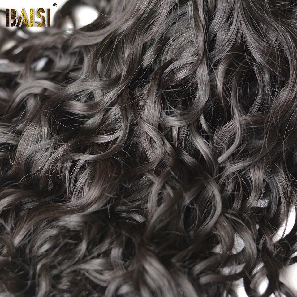 BAISI 12A Raw Hair Weave Malaysian Virgin Hair Water Wave - Image 3