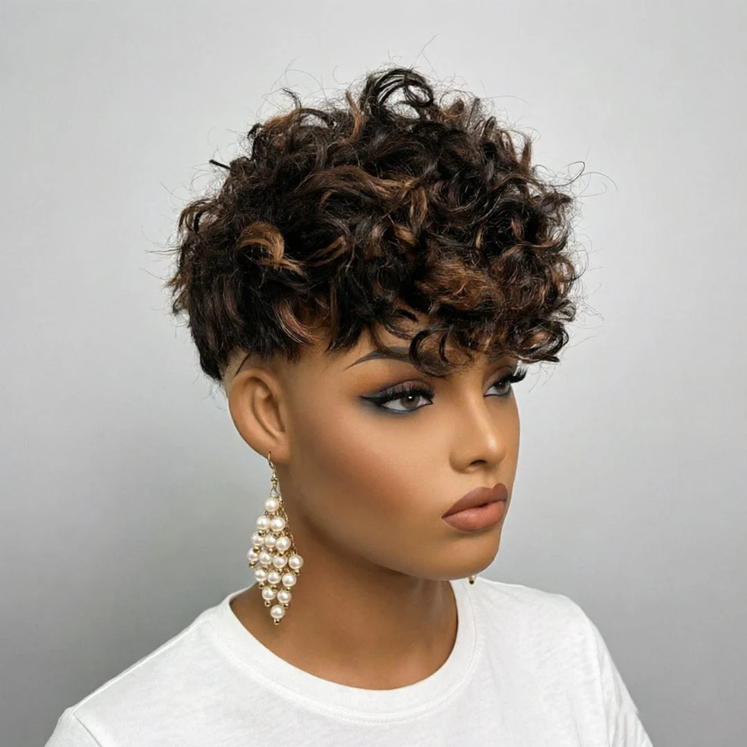 BAISI Wavy Partial Topper With Highlight (Not A Wig) - Image 3