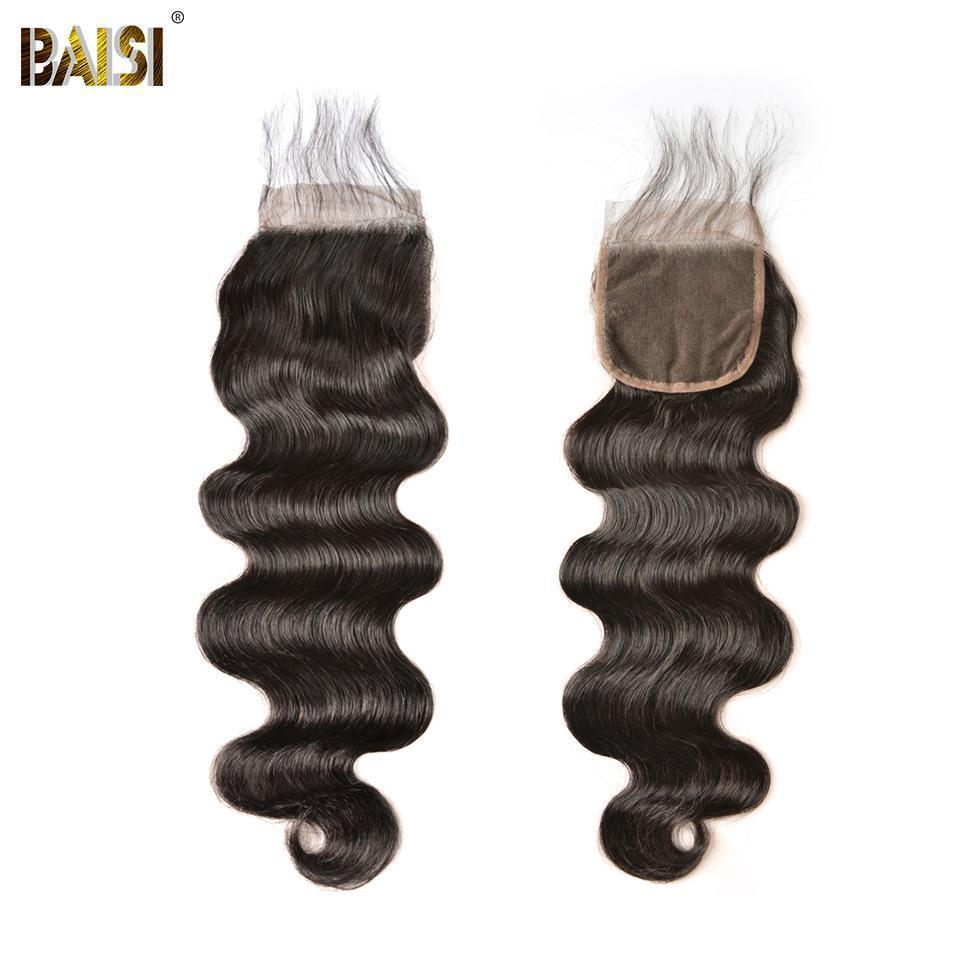 BAISI 12A Raw Brazilian Body Wave bundles with Closure/Frontal Deal - Image 5