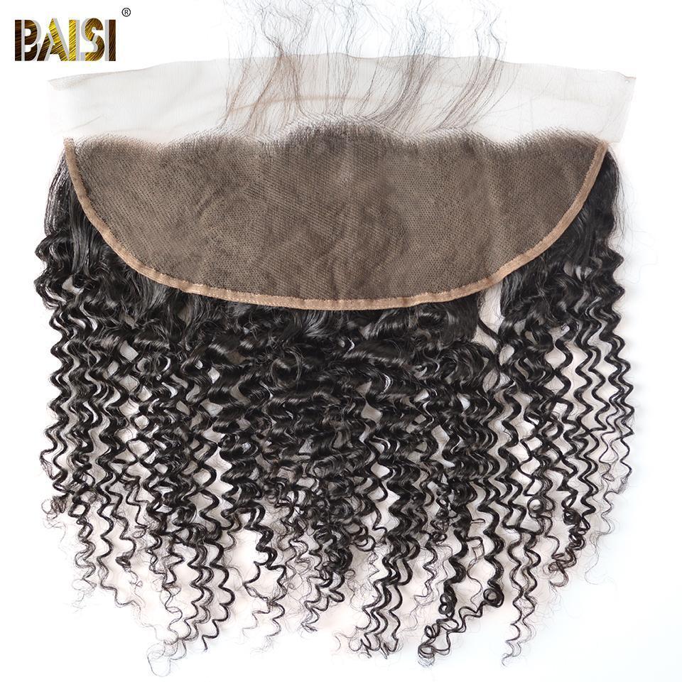 BAISI 12A Raw Peruvian Curly Bundles with Closure / Frontal - Image 9