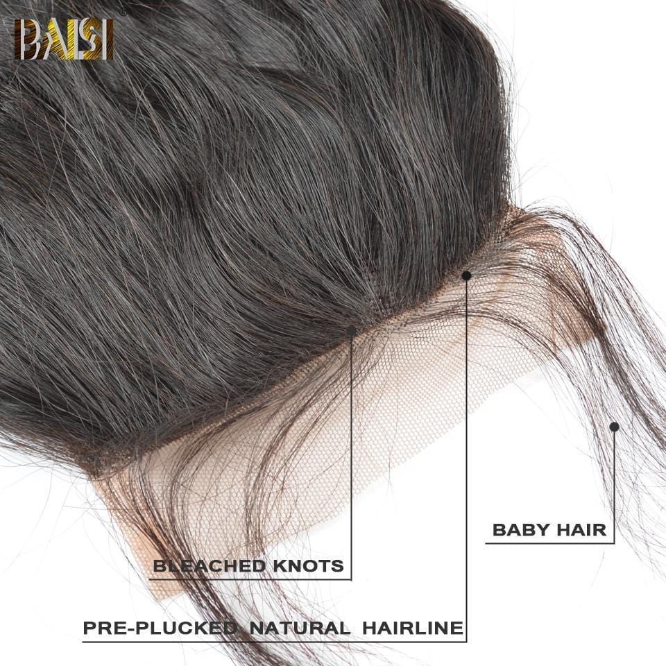 BAISI 10A Water Wave Lace Closure - Image 4