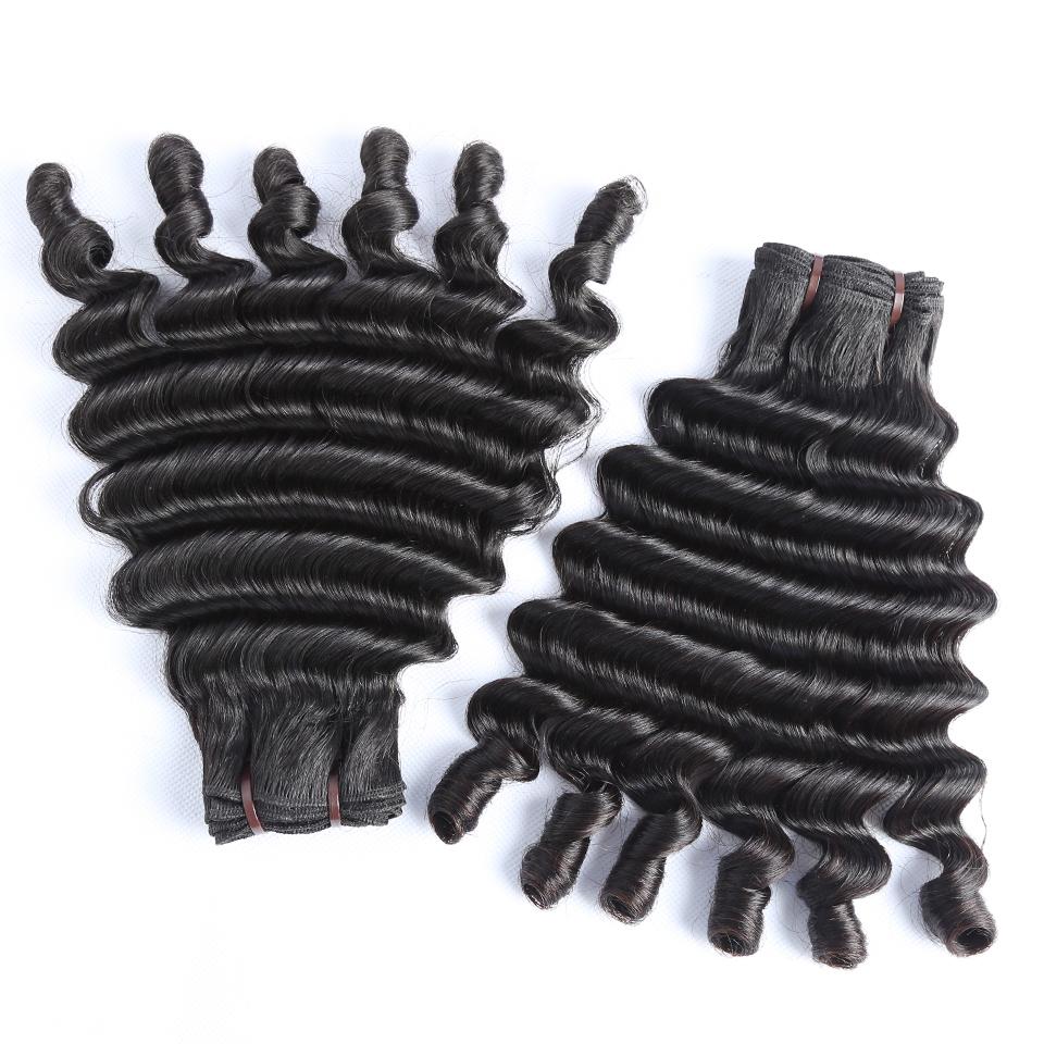 Top Grade Double Drawn 100% Virgin Hair Fumi Deep Fumi Hair - Image 4