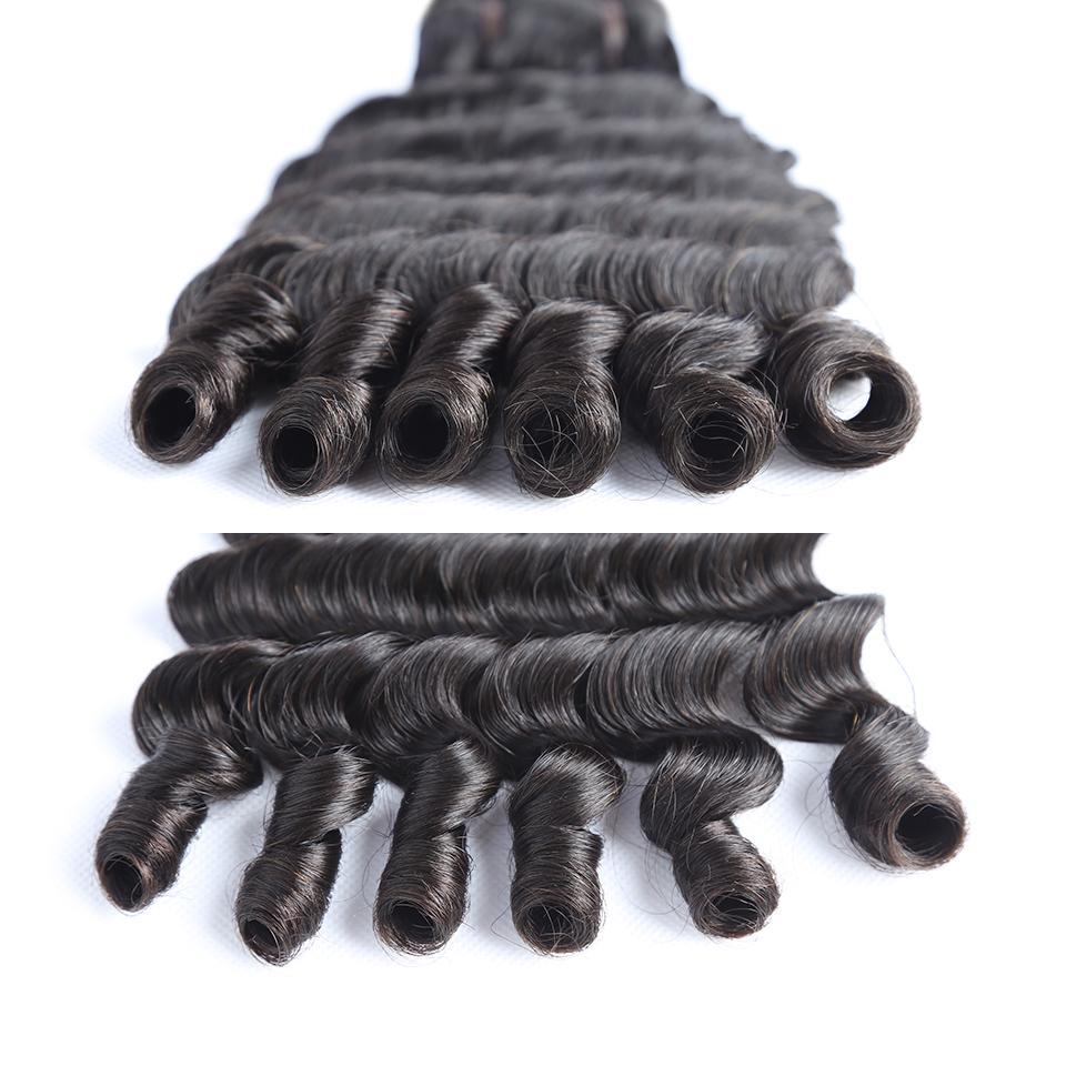 Top Grade Double Drawn 100% Virgin Hair Fumi Deep Fumi Hair - Image 5