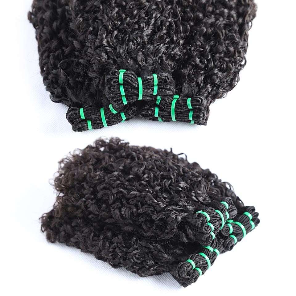 Top Grade Double Drawn 100% Virgin Hair Pissy One Fumi Hair - Image 4