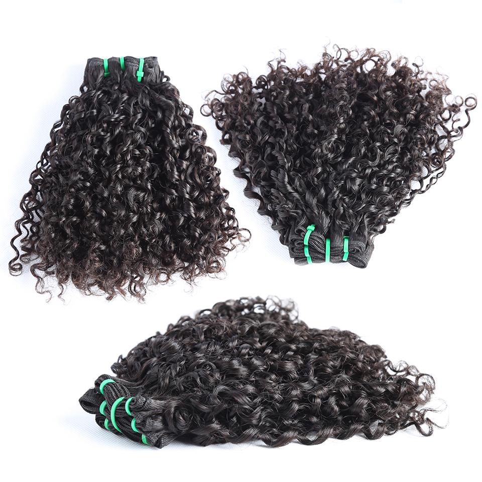 Top Grade Double Drawn 100% Virgin Hair Pissy One Fumi Hair - Image 5