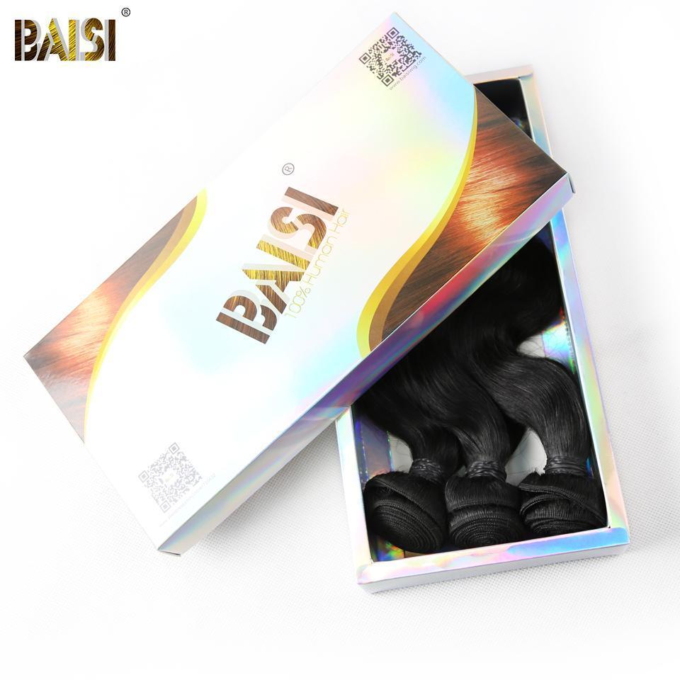 BAISI 12A Raw Hair Weave Peruvian Virgin Hair Body Wave - Image 5